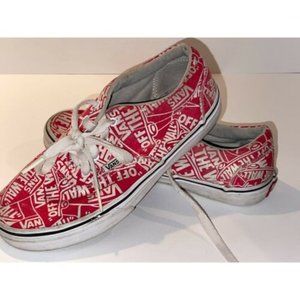 Vans Off The Wall Printed Red OG
